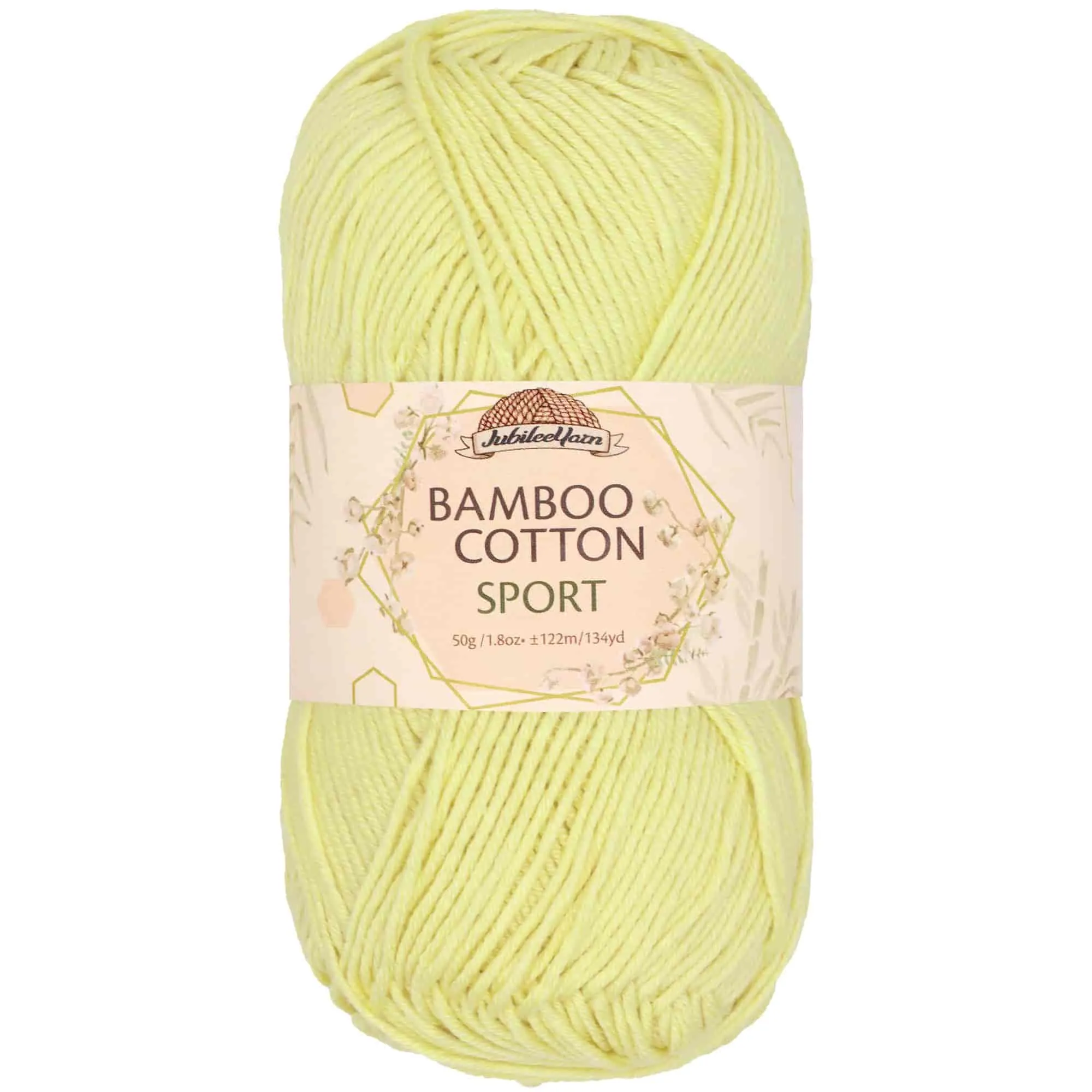 Bamboo Cotton Sport Yarn: 8 Skein Packs
