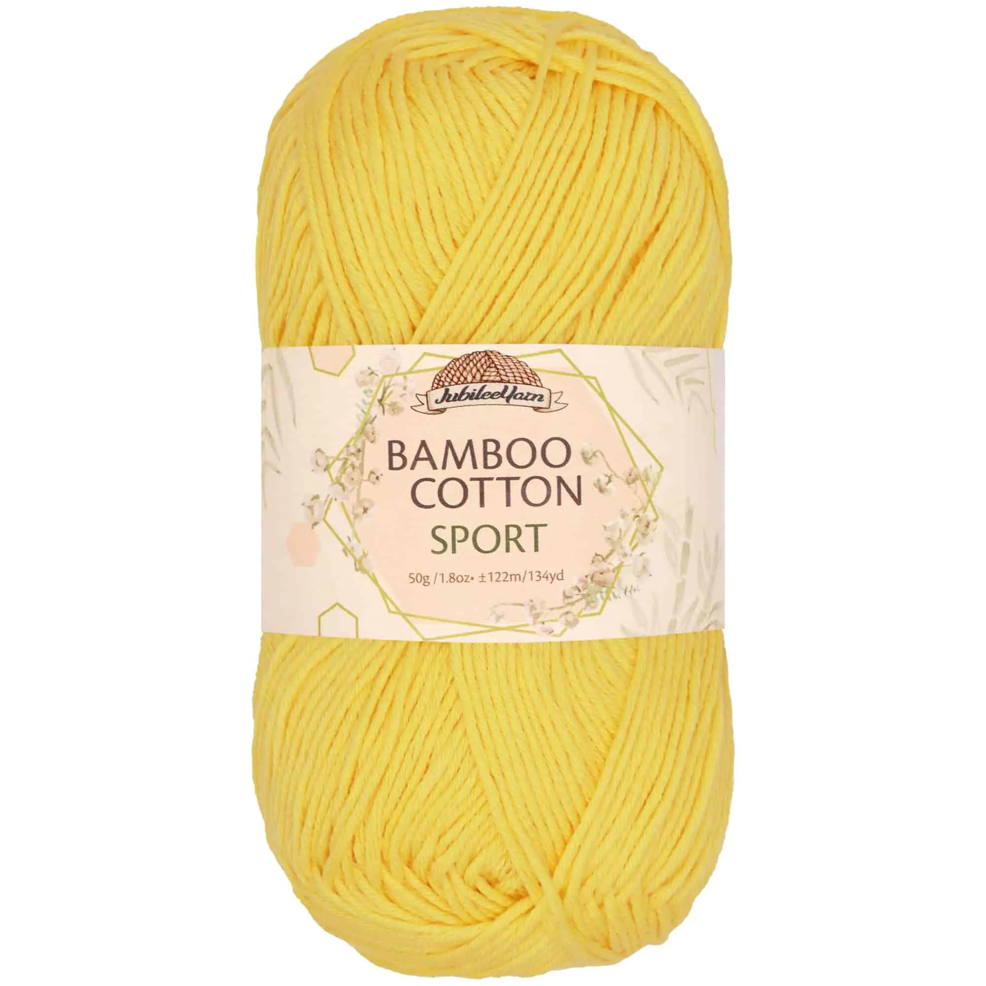 Bamboo Cotton Sport Yarn: 8 Skein Packs