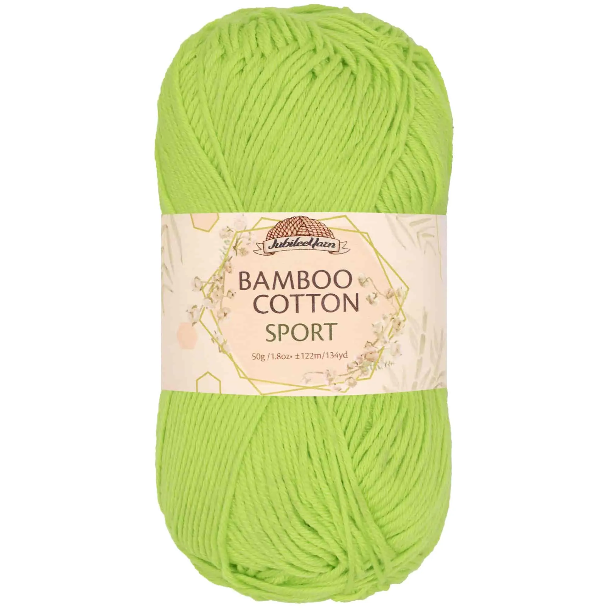 Bamboo Cotton Sport Yarn: 8 Skein Packs