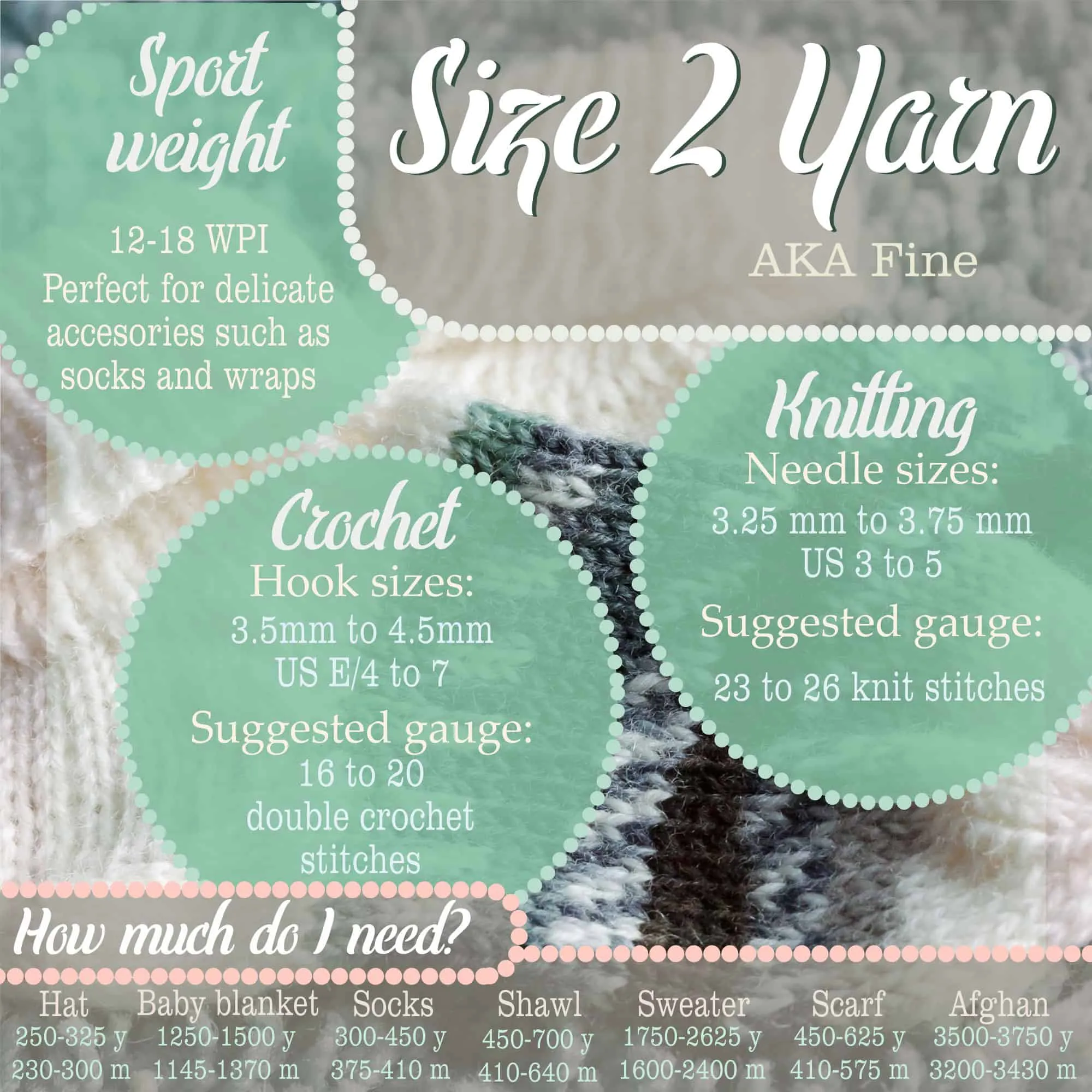Bamboo Cotton Sport Yarn: 8 Skein Packs
