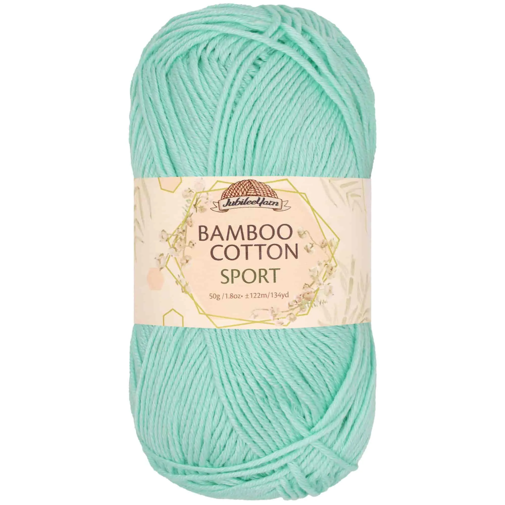Bamboo Cotton Sport Yarn: 8 Skein Packs