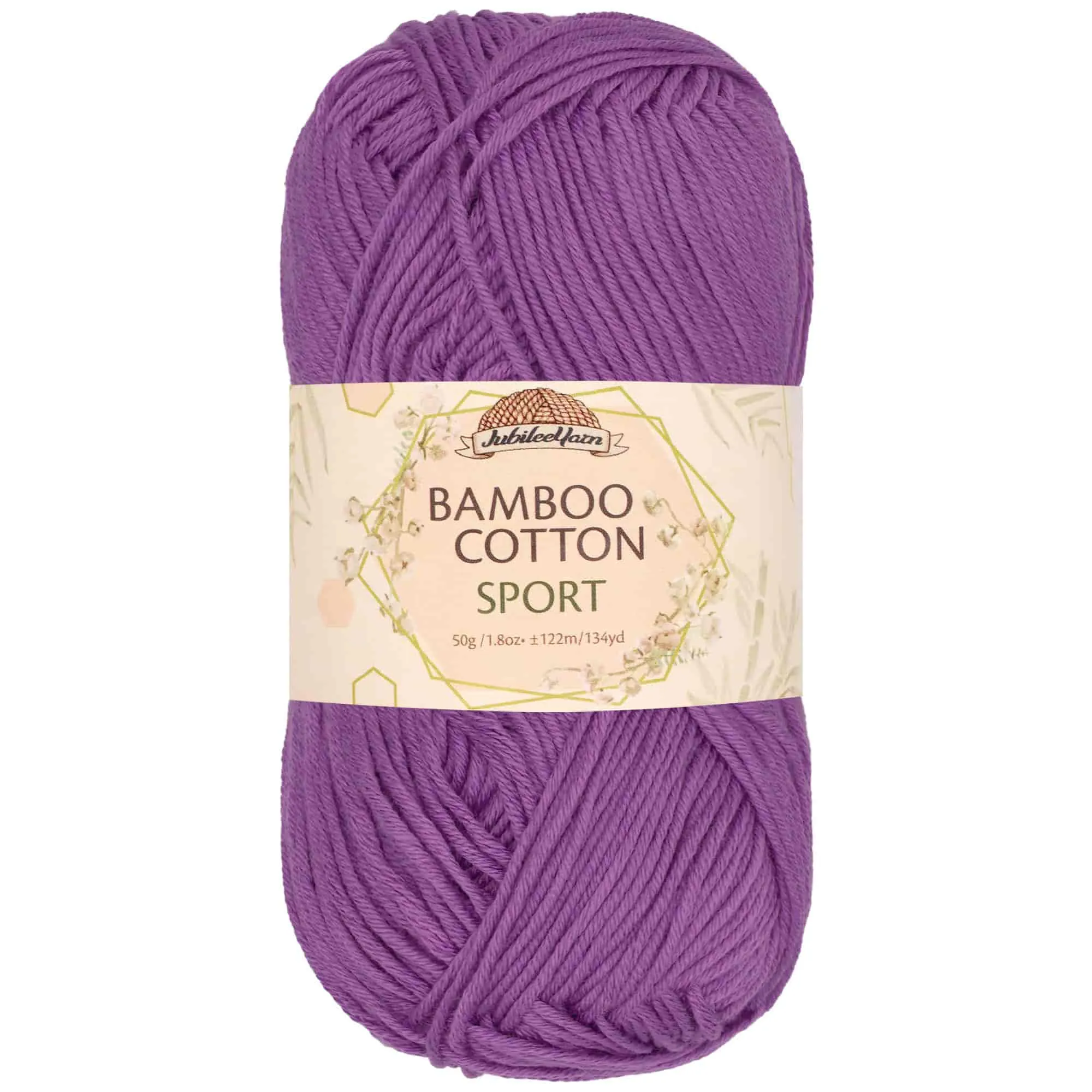 Bamboo Cotton Sport Yarn: 8 Skein Packs