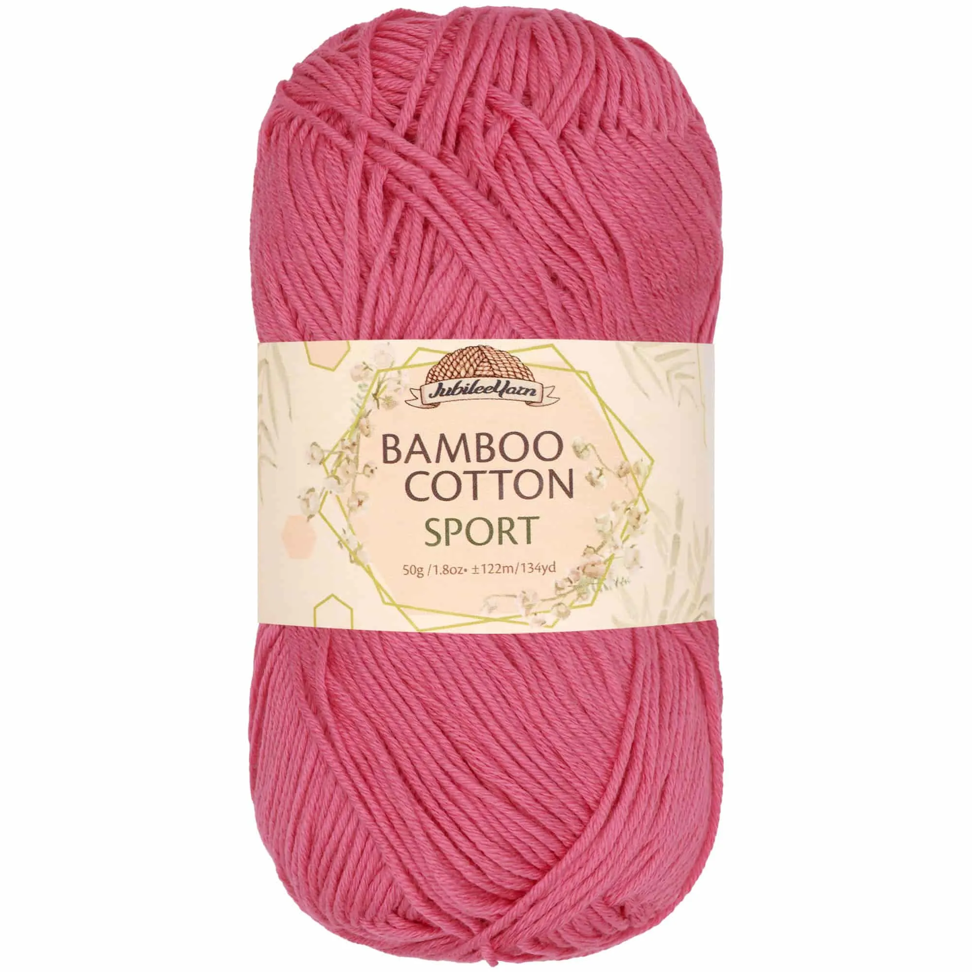 Bamboo Cotton Sport Yarn: 8 Skein Packs