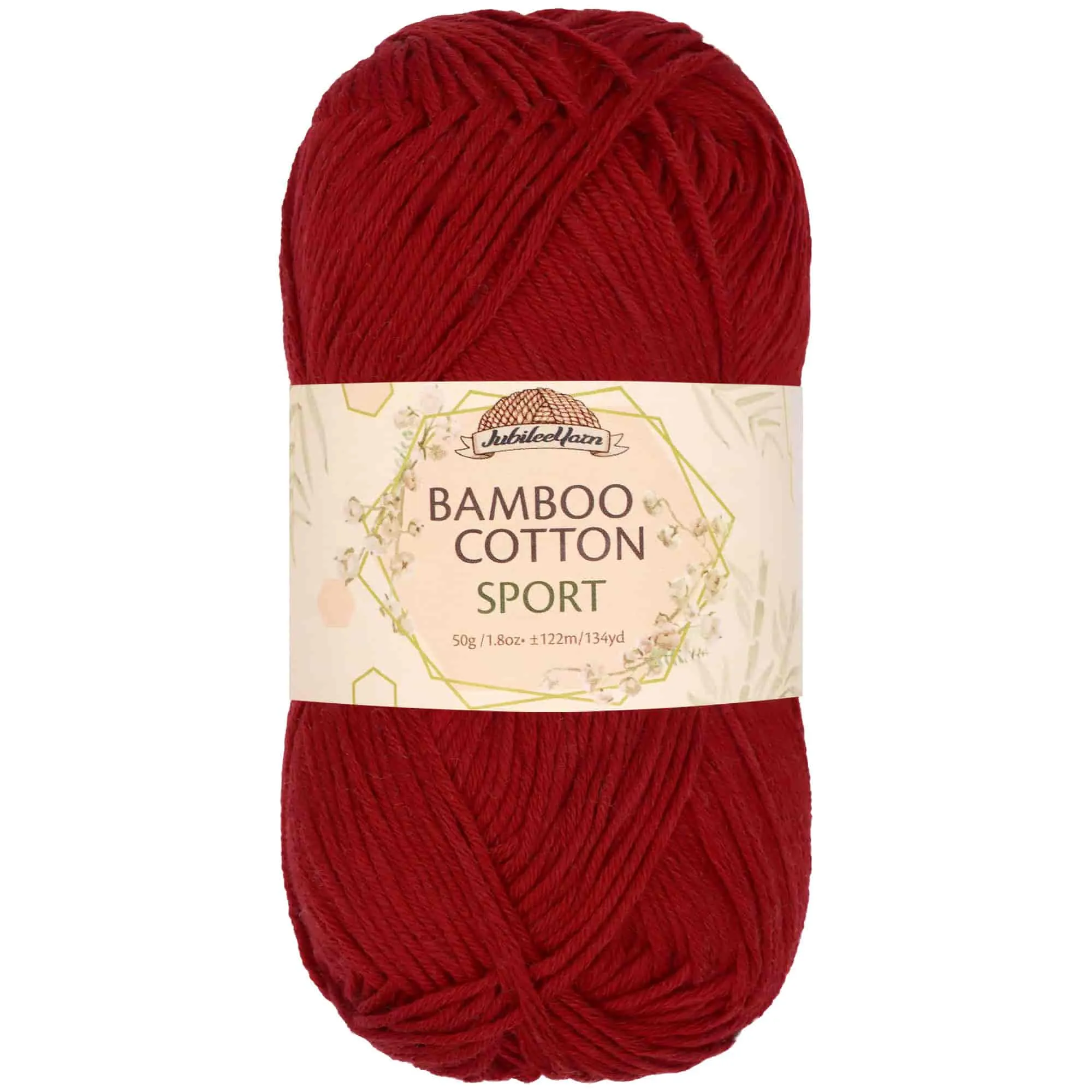 Bamboo Cotton Sport Yarn: 8 Skein Packs