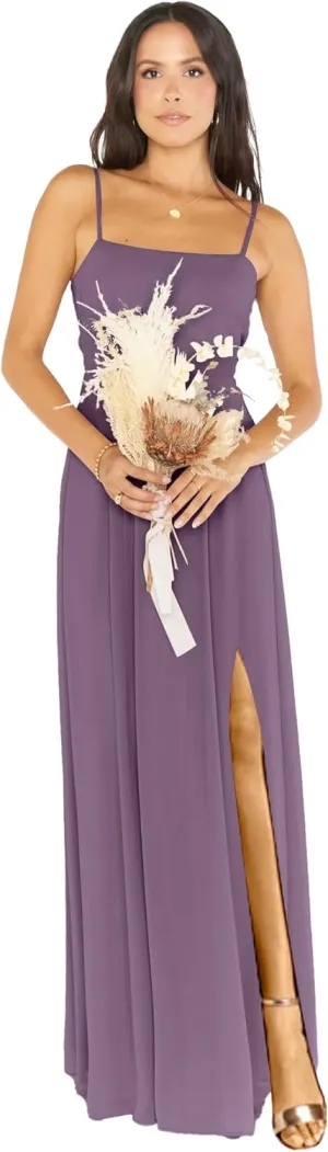 Chiffon Bridesmaid Dresses for Woman A Line Formal Evening Dresses for Wedding HGR79