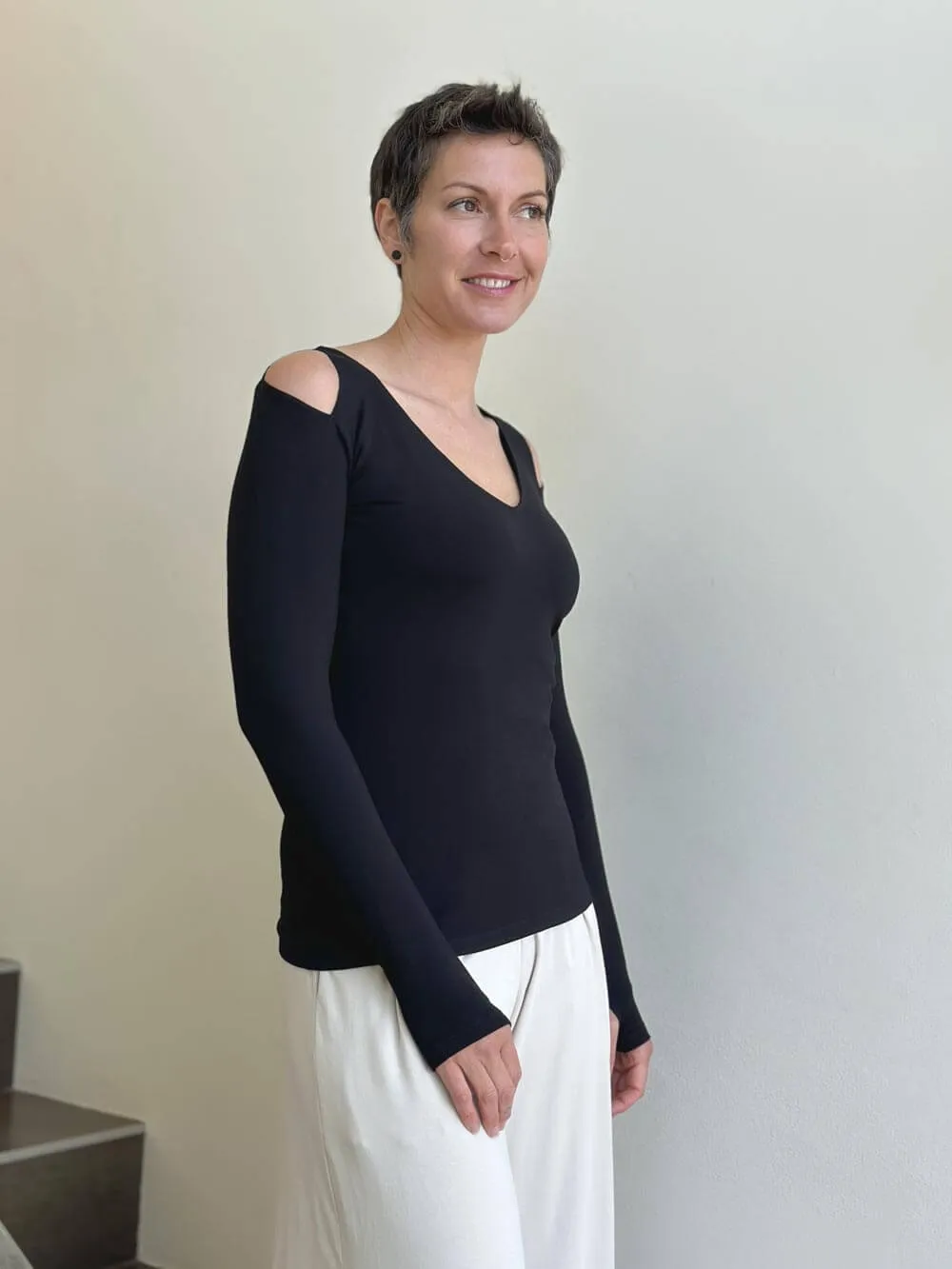 Cold Shoulder Top