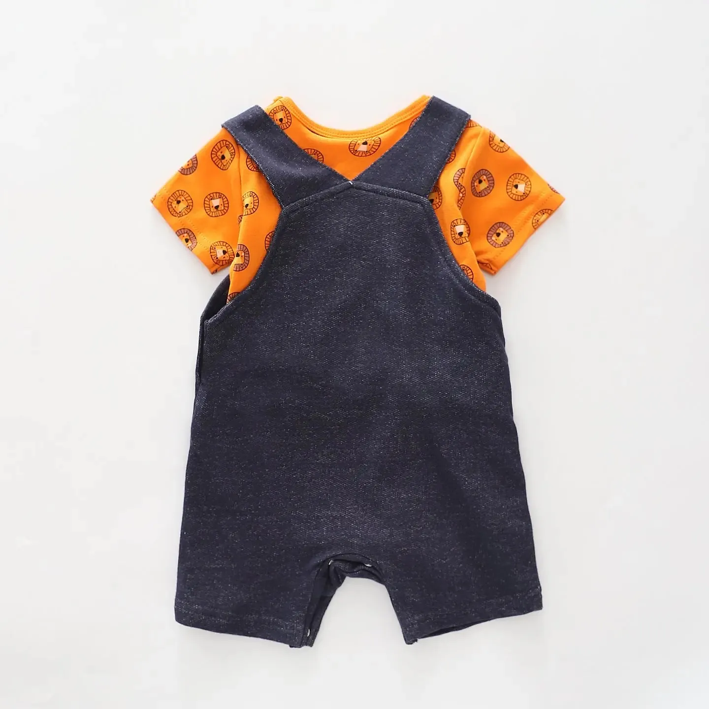 Little Lion Shortalls Set