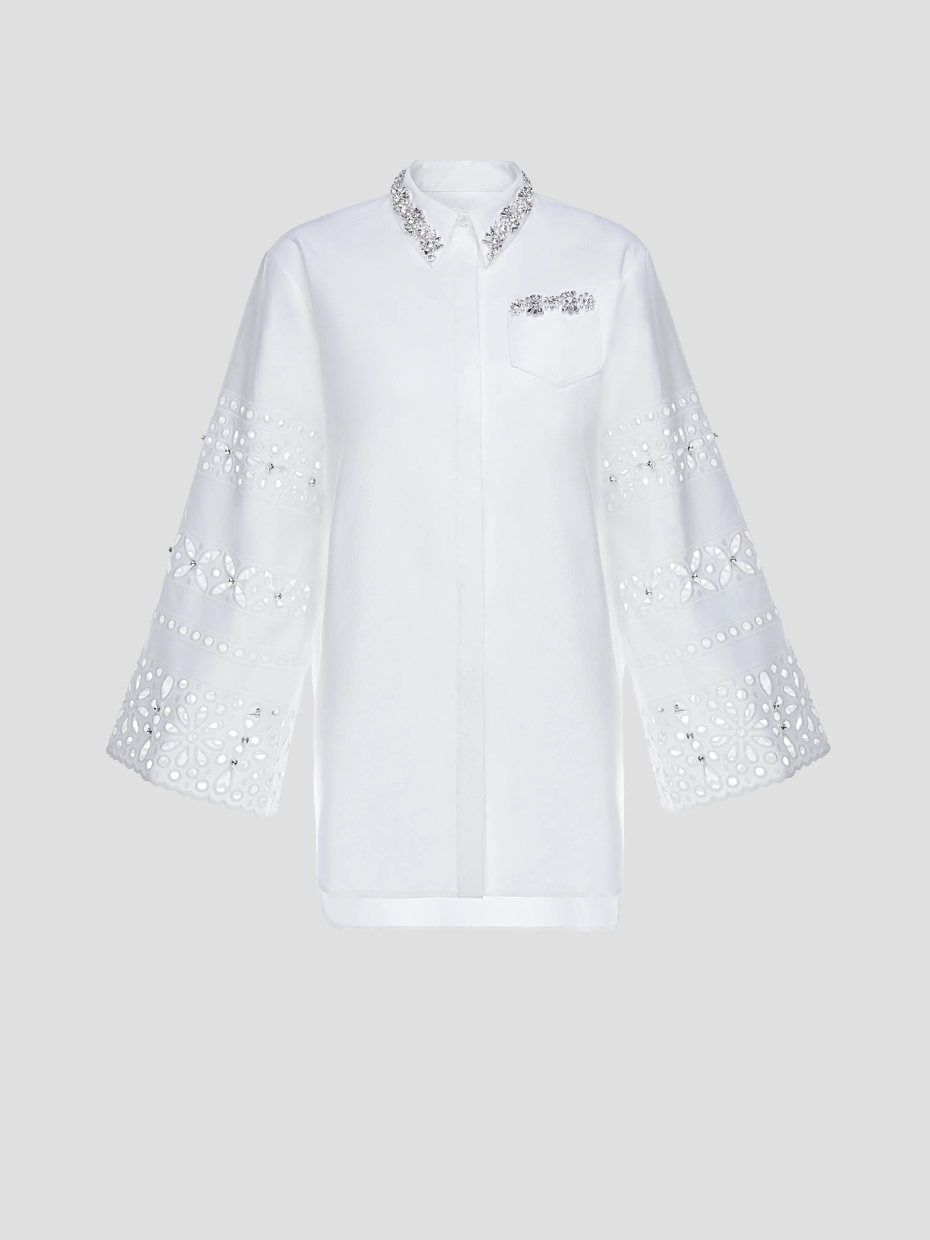 Logan Broderie-Anglaise Longsleeve Shirt