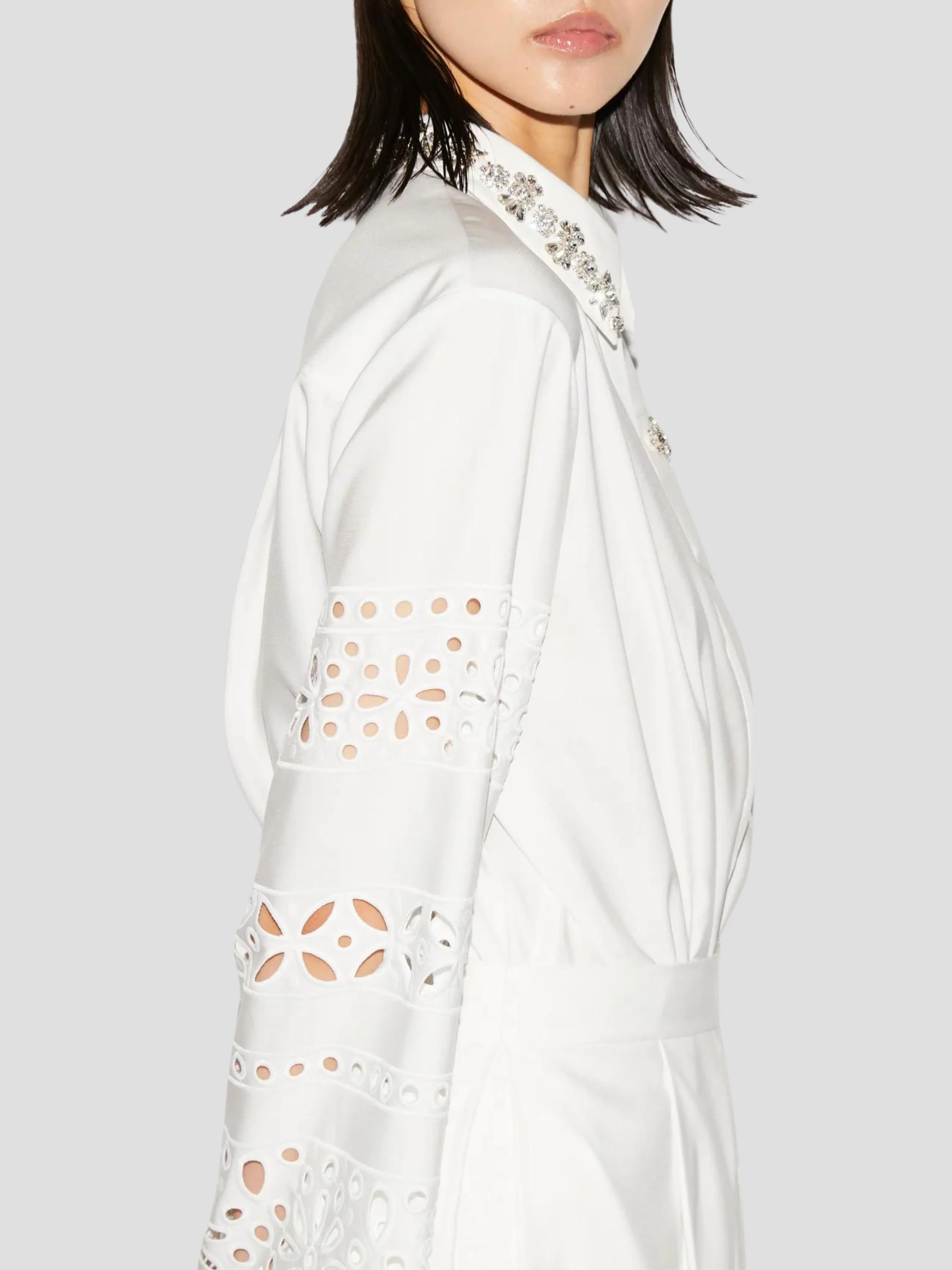 Logan Broderie-Anglaise Longsleeve Shirt