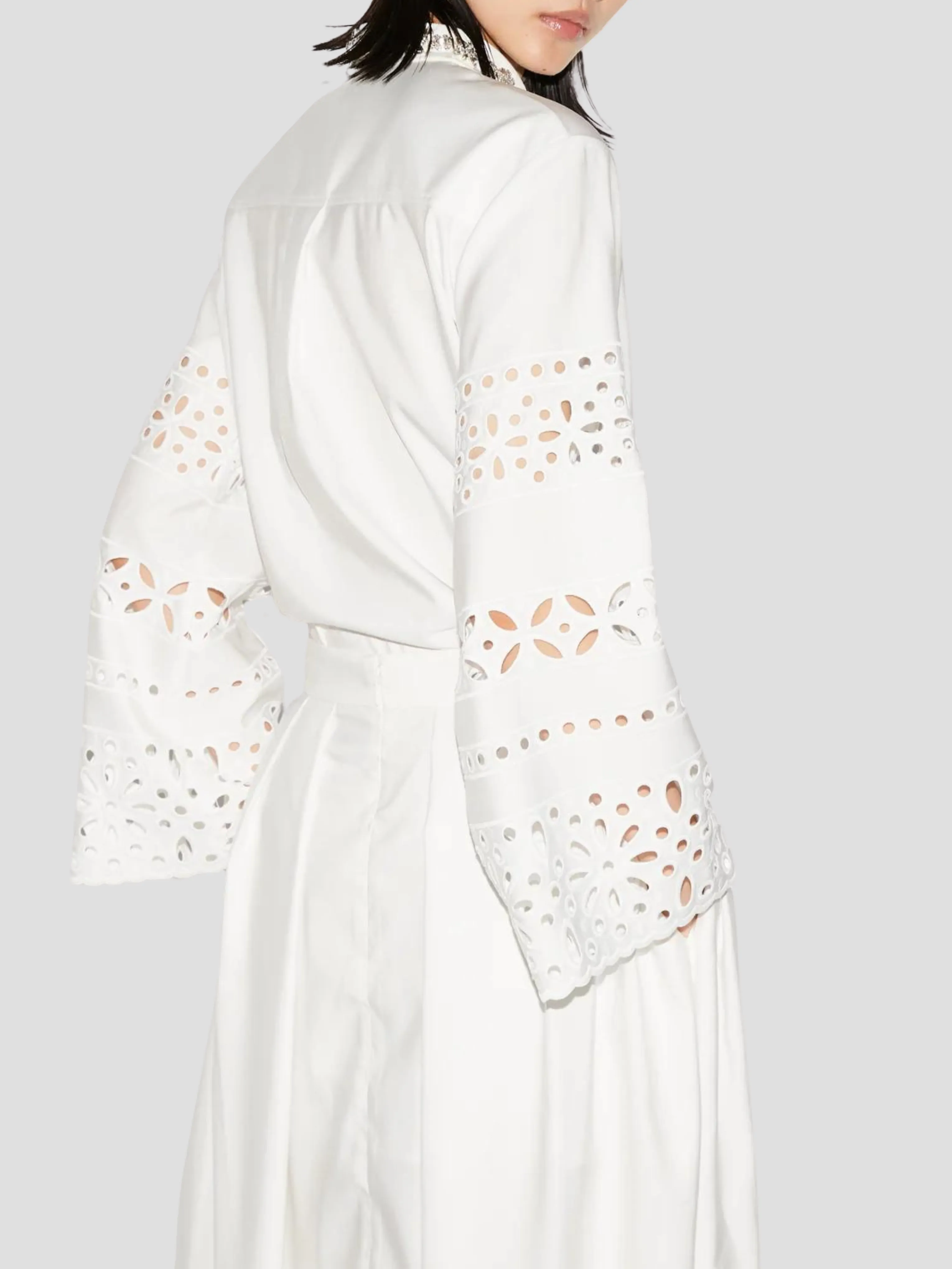 Logan Broderie-Anglaise Longsleeve Shirt