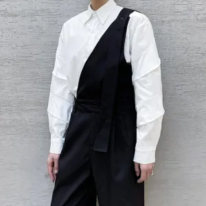 Men's Vest Detachable Jumpsuit