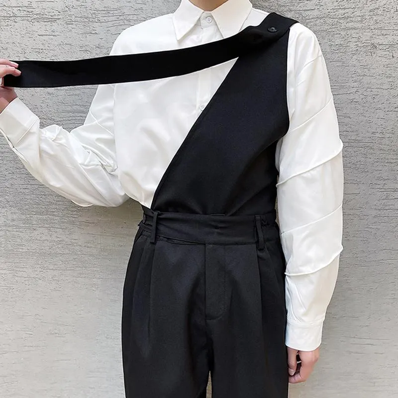 Men's Vest Detachable Jumpsuit