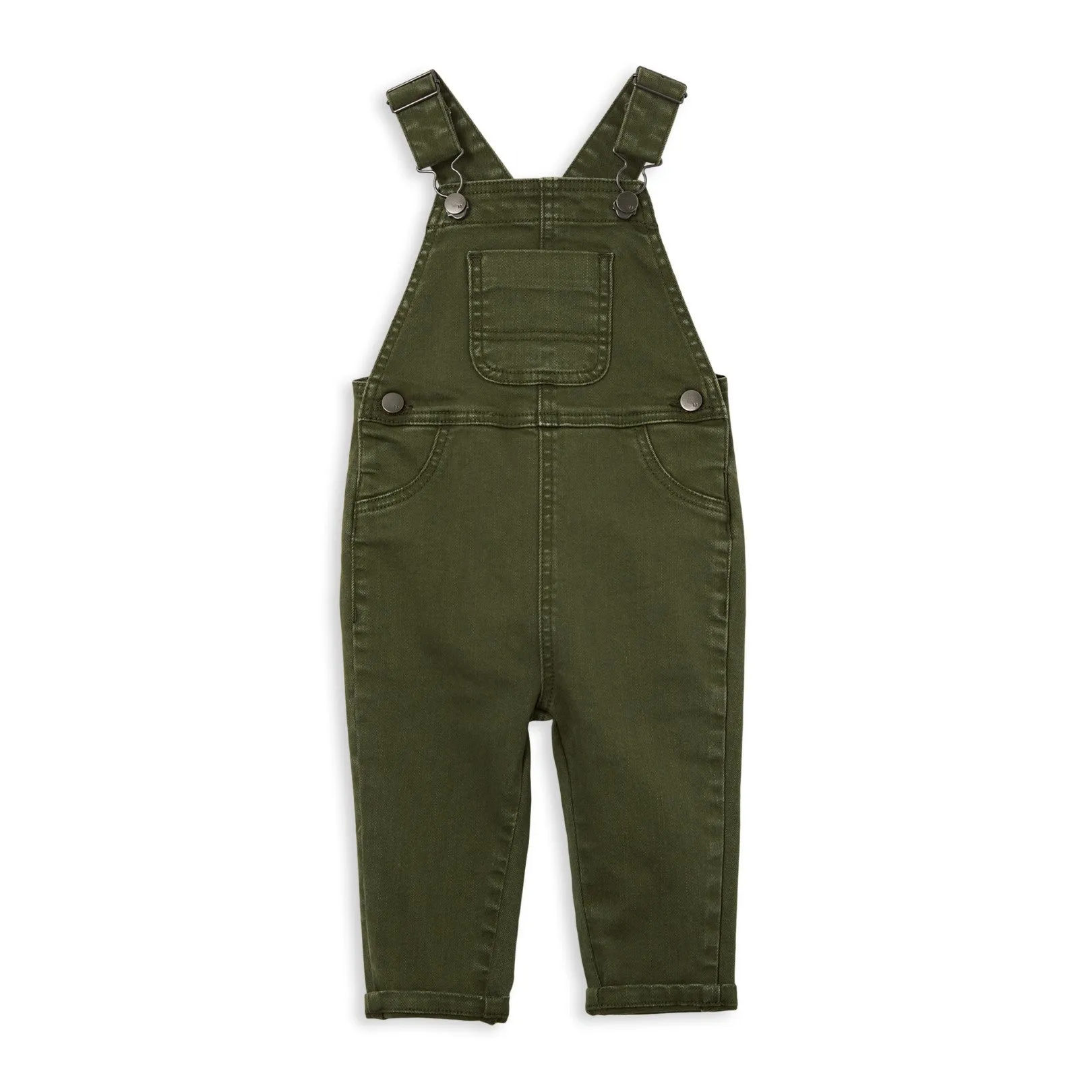 Milky Denim Overall - Green
