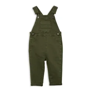 Milky Denim Overall - Green