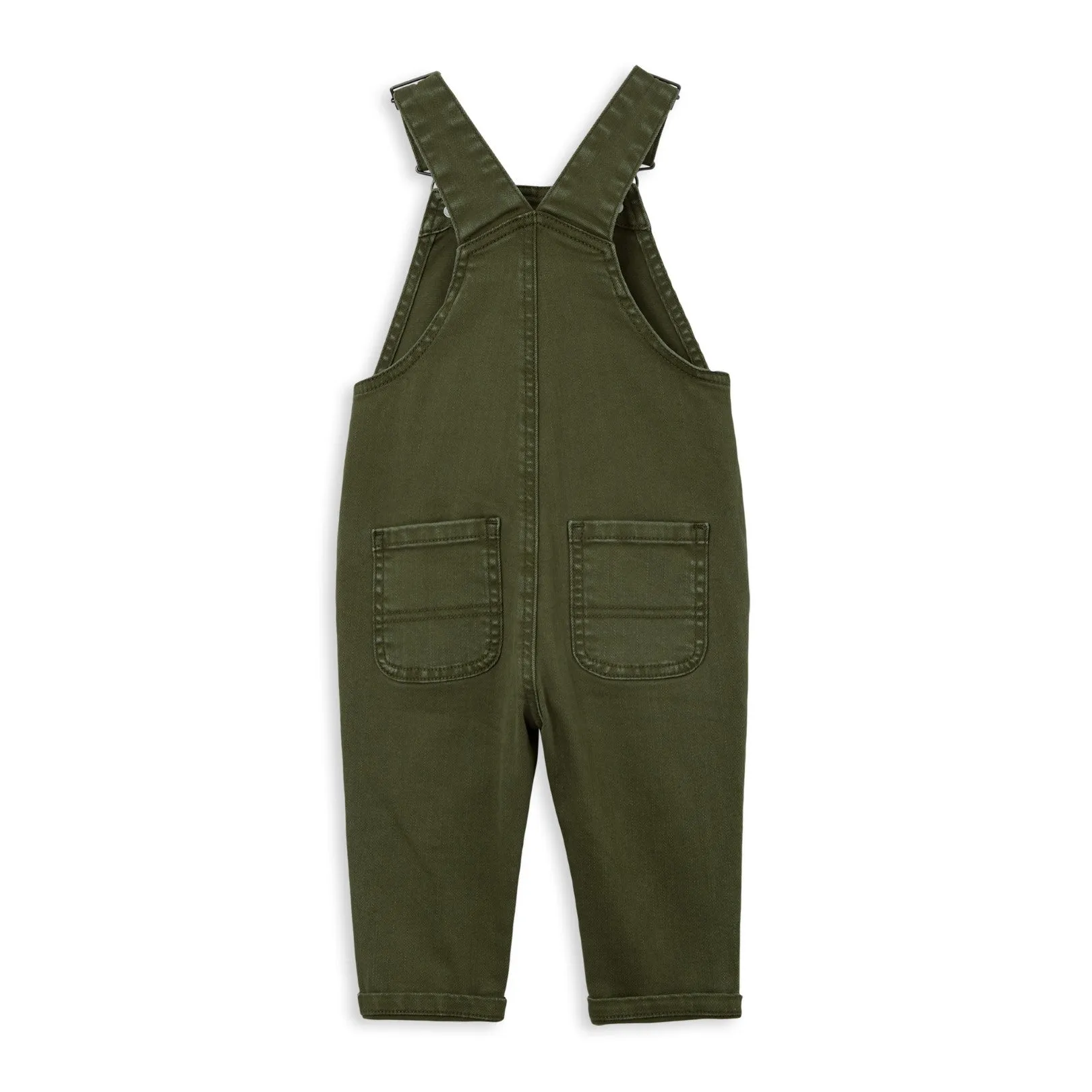 Milky Denim Overall - Green