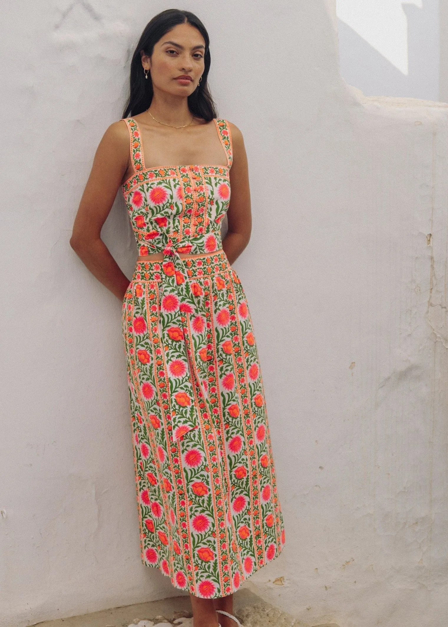Neon Border Immy Skirt