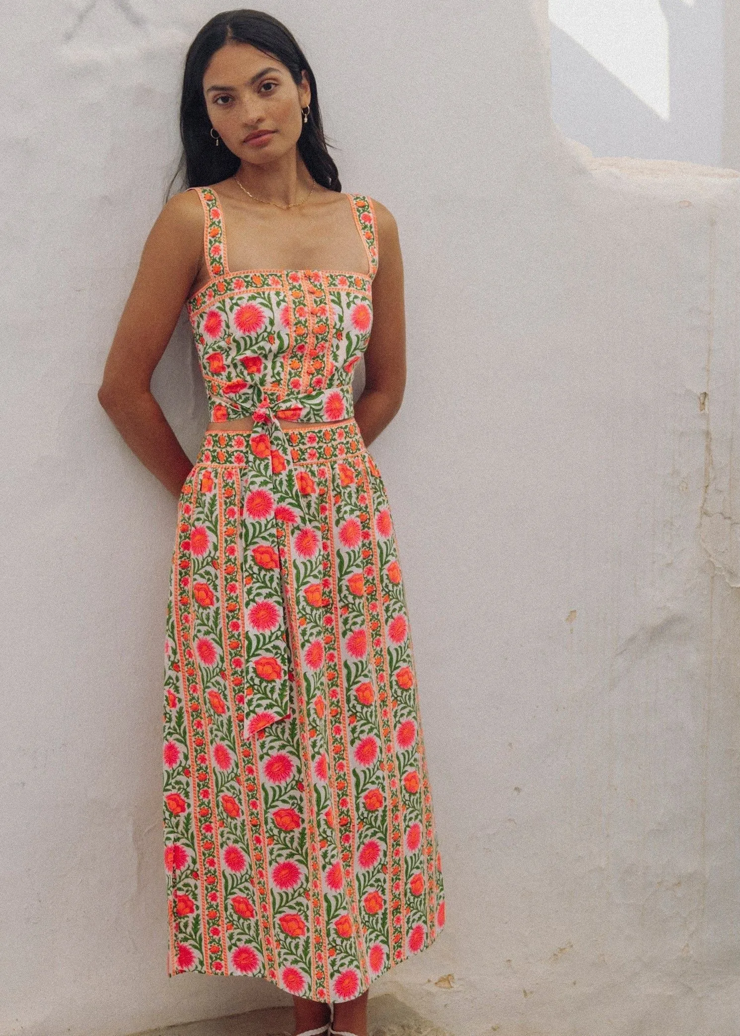 Neon Border Immy Skirt