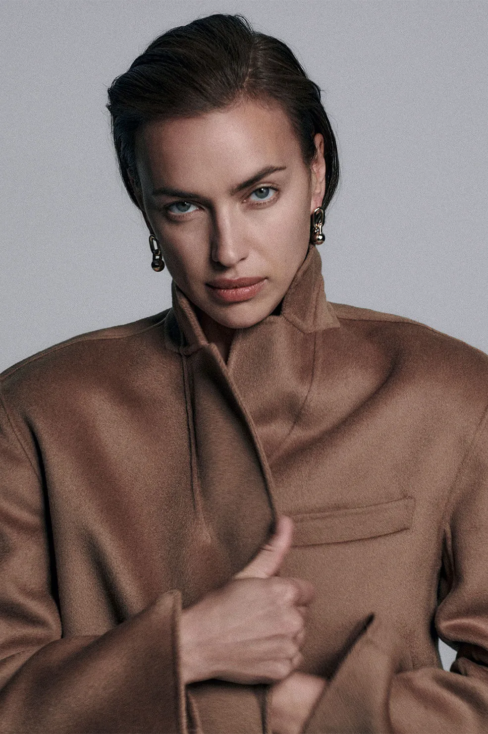 Quinn Blazer Camel Cashmere Blend