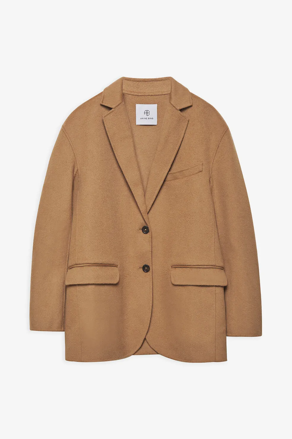 Quinn Blazer Camel Cashmere Blend