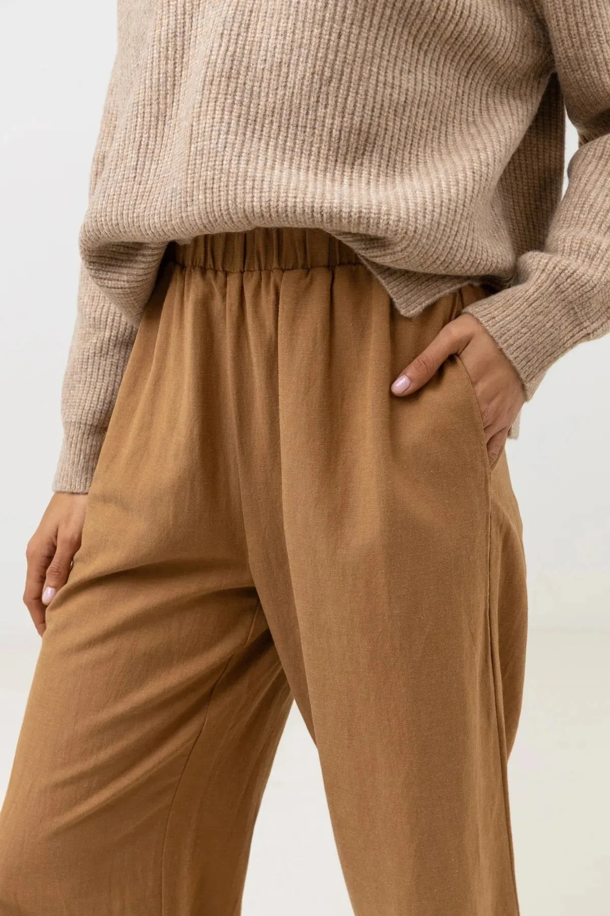 Rhythm Womens Sunrise Wide Leg Pant