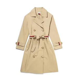 Rox Trench Coat in Khaki