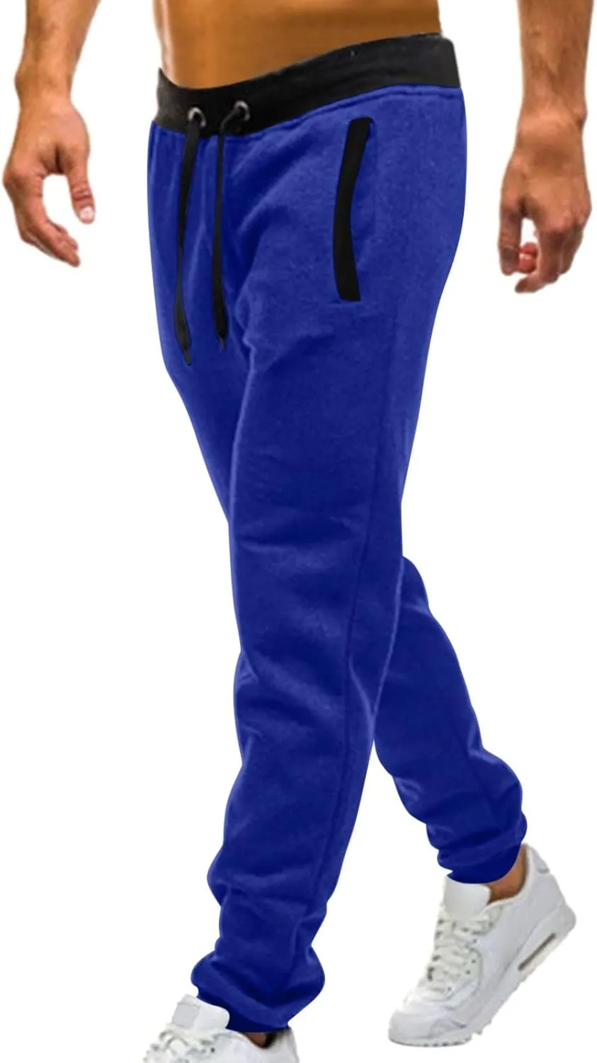 Sweatpants for Men Big and Tall Casual Mens Gifts Cargo Pants Hiking Workout Joggers Hop Punk Cargo Jogger Sweatpants