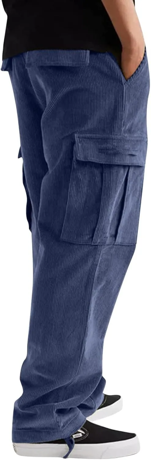Sweatpants for Men with Pockets Casual Sweatpants Sweatpants for Men Pants Casual Rope Loose Heavyweight Loose Sports