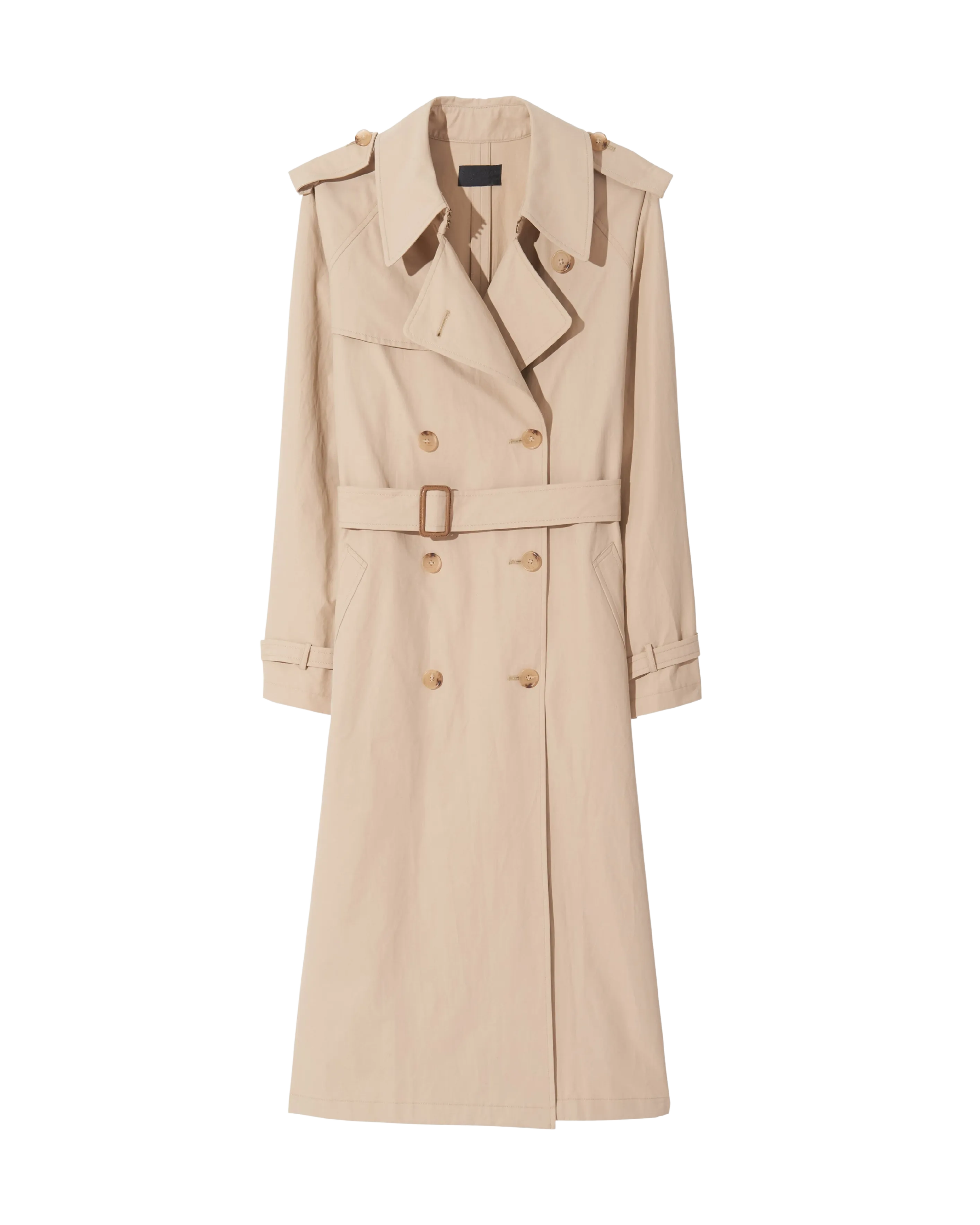 Tanner Trench Coat in Khaki