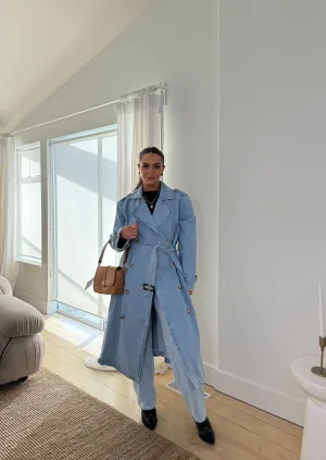 The Denim Trench Coat