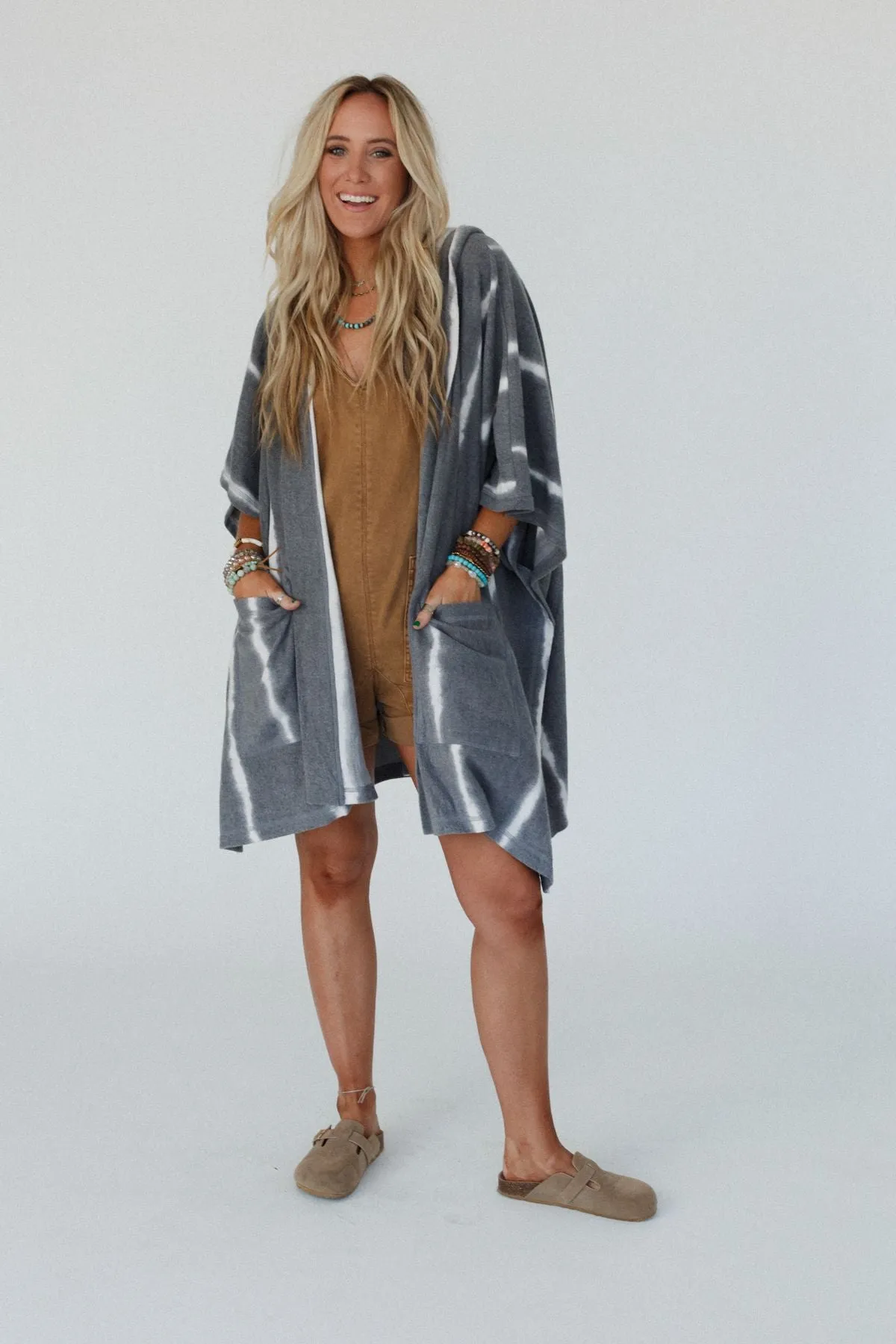 The Nest Sunset Serenade Cardigan - Heather Gray