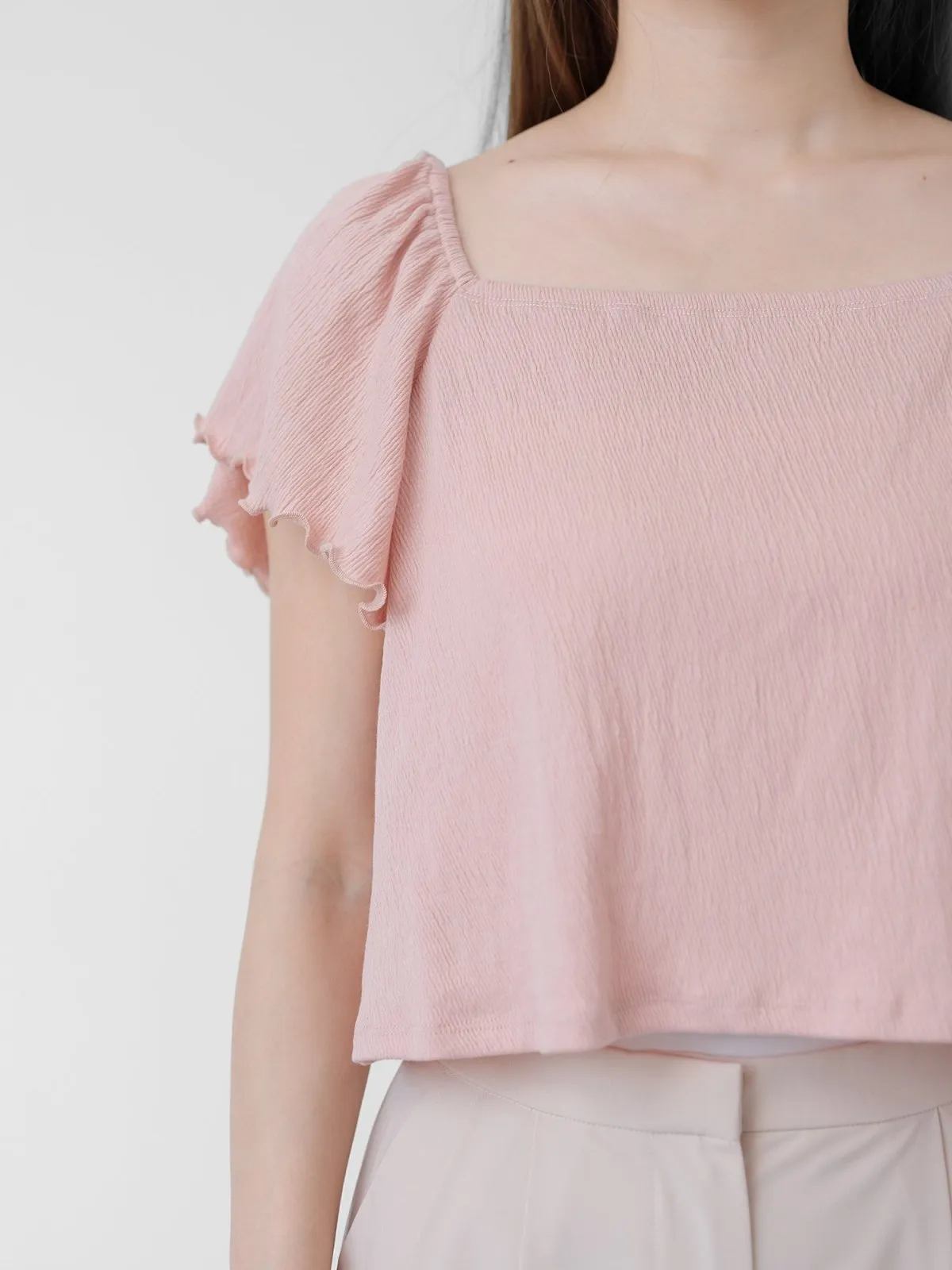 Veda Essential Flare Sleeve Top